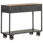 Mesa consola de madera maciza reciclada 90x35x74 cm de , Mesas auxiliares - Ref: Foro24-323516, Precio: 207,15 €, Descuento: %
