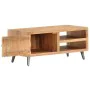 Mesa de centro de madera maciza de acacia 90x45x40cm de , Mesas de centro - Ref: Foro24-286548, Precio: 267,25 €, Descuento: %