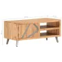 Mesa de centro de madera maciza de acacia 90x45x40cm de , Mesas de centro - Ref: Foro24-286548, Precio: 267,25 €, Descuento: %