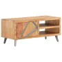 Mesa de centro de madera maciza de acacia 90x45x40cm de , Mesas de centro - Ref: Foro24-286548, Precio: 267,25 €, Descuento: %