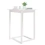 Mesa alta de bar madera maciza de pino blanca 80x80x110 cm de , Mesas de cocina y de comedor - Ref: Foro24-822183, Precio: 10...