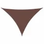 Toldo de vela triangular tela Oxford marrón 5x7x7 m de , Sombrillas - Ref: Foro24-135842, Precio: 48,90 €, Descuento: %