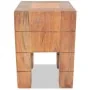 Taburete de madera maciza de caoba de , Taburetes y sillas plegables - Ref: Foro24-244502, Precio: 68,55 €, Descuento: %