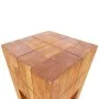 Taburete de madera maciza de caoba de , Taburetes y sillas plegables - Ref: Foro24-244502, Precio: 68,55 €, Descuento: %