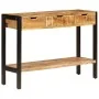 Aparador con 3 cajones madera maciza de mango 110x35x75 cm de , Aparadores - Ref: Foro24-247406, Precio: 187,19 €, Descuento: %