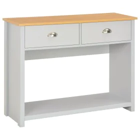 Mesa consola gris 97x35x76 cm de , Mesas auxiliares - Ref: Foro24-283741, Precio: 62,68 €, Descuento: %
