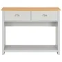 Grauer Konsolentisch 97x35x76 cm von , Seitentische - Ref: Foro24-283741, Preis: 62,68 €, Rabatt: %