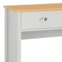 Mesa consola gris 97x35x76 cm de , Mesas auxiliares - Ref: Foro24-283741, Precio: 62,68 €, Descuento: %