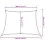 Toldo de vela HDPE negro 160 g/m² 4/5x3 m de , Sombrillas - Ref: Foro24-311765, Precio: 35,85 €, Descuento: %