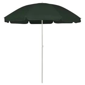 Sombrilla de playa verde 240 cm de , Sombrillas - Ref: Foro24-314705, Precio: 28,82 €, Descuento: %