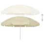Sombrilla de playa amarillo arena 240 cm de , Sombrillas - Ref: Foro24-314711, Precio: 32,60 €, Descuento: %