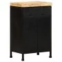 Aparador de madera de mango rugosa 47x35x76 cm de , Aparadores - Ref: Foro24-323575, Precio: 202,12 €, Descuento: %