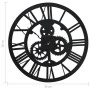 Black acrylic wall clock 30 cm by , Wall clocks - Ref: Foro24-325168, Price: 29,87 €, Discount: %