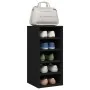 Mueble zapatero de madera contrachapada negro 31,5x35x70 cm de , Zapateros y organizadores de calzado - Ref: Foro24-808983, P...