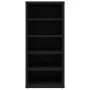 Mueble zapatero de madera contrachapada negro 31,5x35x70 cm de , Zapateros y organizadores de calzado - Ref: Foro24-808983, P...
