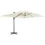 Sombrilla jardín voladiza con palo de aluminio arena 400x300 cm de , Sombrillas - Ref: Foro24-44633, Precio: 341,50 €, Descue...
