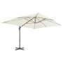 Sombrilla jardín voladiza con palo de aluminio arena 400x300 cm de , Sombrillas - Ref: Foro24-44633, Precio: 341,50 €, Descue...