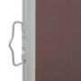 Toldo lateral retráctil de jardín marrón 120x300 cm de , Sombrillas - Ref: Foro24-48343, Precio: 75,85 €, Descuento: %