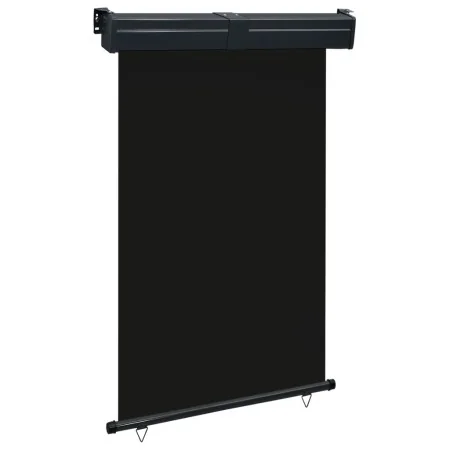 Toldo lateral de balcón negro 125x250 cm de , Sombrillas - Ref: Foro24-48418, Precio: 64,64 €, Descuento: %