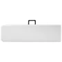 Bancos de jardín plegables 2 unidades 180 cm HDE blanco de , Bancos de jardín - Ref: Foro24-48830, Precio: 119,39 €, Descuent...