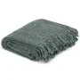 Manta de algodón verde oscuro 160x210 cm de , Mantas - Ref: Foro24-133759, Precio: 40,83 €, Descuento: %