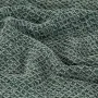 Manta de algodón verde oscuro 160x210 cm de , Mantas - Ref: Foro24-133759, Precio: 40,83 €, Descuento: %