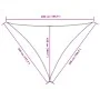 Toldo de vela triangular tela Oxford azul 4x5x5 m de , Sombrillas - Ref: Foro24-135564, Precio: 38,43 €, Descuento: %