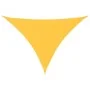 Toldo de vela triangular tela Oxford amarillo 3,5x3,5x4,9 m de , Sombrillas - Ref: Foro24-135615, Precio: 29,67 €, Descuento: %