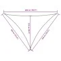 Toldo de vela triangular tela Oxford naranja 3,5x3,5x4,9 m de , Sombrillas - Ref: Foro24-135725, Precio: 30,26 €, Descuento: %