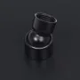Rain shower head rain effect stainless steel round black 30 cm by , shower heads - Ref: Foro24-147692, Price: 29,79 €, Discou...