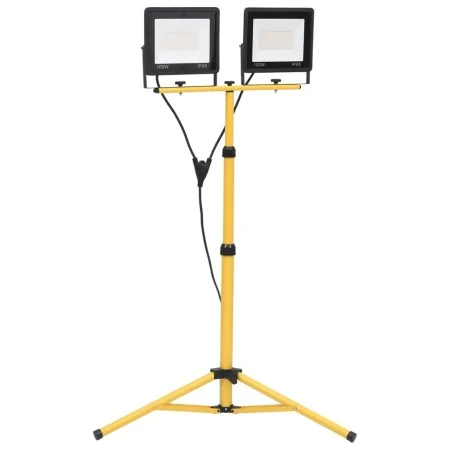 Foco LED con trípode 2x100 W blanco cálido de , Focos y reflectores - Ref: Foro24-149657, Precio: 94,65 €, Descuento: %