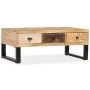 Mesa de centro con 3 cajones madera maciza de mango 90x50x35 cm de , Mesas de centro - Ref: Foro24-244942, Precio: 219,19 €, ...