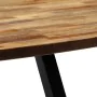 Mesa de centro ovalada de teca maciza reciclada 120x60x30 cm de , Mesas de centro - Ref: Foro24-245417, Precio: 158,69 €, Des...
