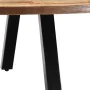 Mesa de centro ovalada de teca maciza reciclada 120x60x30 cm de , Mesas de centro - Ref: Foro24-245417, Precio: 158,69 €, Des...