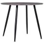 Mesa de comedor MDF gris hormigón y negro 90x73,5 cm de , Mesas de cocina y de comedor - Ref: Foro24-248303, Precio: 186,35 €...