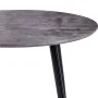 Mesa de comedor MDF gris hormigón y negro 90x73,5 cm de , Mesas de cocina y de comedor - Ref: Foro24-248303, Precio: 186,35 €...