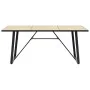 MDF dining table in oak color 200x100x75 cm by , Kitchen and dining tables - Ref: Foro24-281564, Price: 256,81 €, Discount: %
