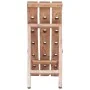 Botellero para 15 botellas madera maciza de caoba 26x50x70 cm de , Botelleros - Ref: Foro24-283900, Precio: 53,75 €, Descuent...