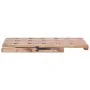 Botellero para 15 botellas madera maciza de caoba 26x50x70 cm de , Botelleros - Ref: Foro24-283900, Precio: 53,75 €, Descuent...