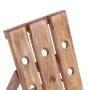 Botellero para 15 botellas madera maciza de caoba 26x50x70 cm de , Botelleros - Ref: Foro24-283900, Precio: 53,75 €, Descuent...