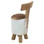 Solid teak wood stool brown by , Folding stools and chairs - Ref: Foro24-285206, Price: 97,88 €, Discount: %
