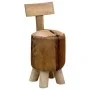 Taburete de madera maciza de teca marrón de , Taburetes y sillas plegables - Ref: Foro24-285206, Precio: 97,88 €, Descuento: %