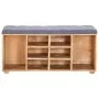 Banco de recibidor madera maciza de mango 100x35x47 cm de , Bancos para recibidores y almacenamiento - Ref: Foro24-285891, Pr...