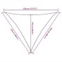 Toldo de vela verde claro HDPE 160 g/m² 2,5x2,5x3,5 m de , Sombrillas - Ref: Foro24-311306, Precio: 17,76 €, Descuento: %