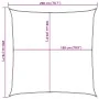 Toldo de vela HDPE naranja 160 g/m² 2x2 m de , Sombrillas - Ref: Foro24-311657, Precio: 20,64 €, Descuento: %