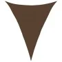 Toldo de vela HDPE marrón 160 g/m² 5x7x7 m de , Sombrillas - Ref: Foro24-311814, Precio: 46,57 €, Descuento: %