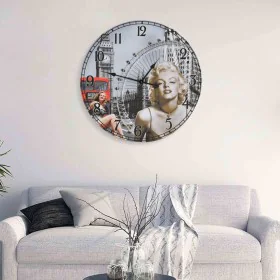 Vintage wall clock 60 cm by , Wall clocks - Ref: Foro24-325180, Price: 45,08 €, Discount: %
