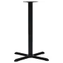 Pata de mesa de bistró hierro fundido negro 76x76x107 cm de , Patas para mesas - Ref: Foro24-325432, Precio: 110,61 €, Descue...