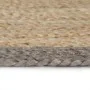 Alfombra hecha a mano de yute con borde gris 240 cm de , Alfombras - Ref: Foro24-343604, Precio: 143,32 €, Descuento: %