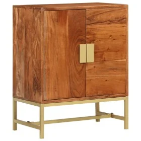 Aparador de madera maciza de acacia 60x35x75 cm de , Aparadores - Ref: Foro24-351712, Precio: 187,15 €, Descuento: %
